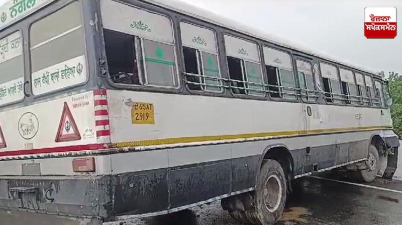 Punjab PRTC Bus Accident Punjab PRTC Bus Accident