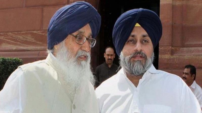 Sukhbir Singh Badal, Parkash Singh Badal 