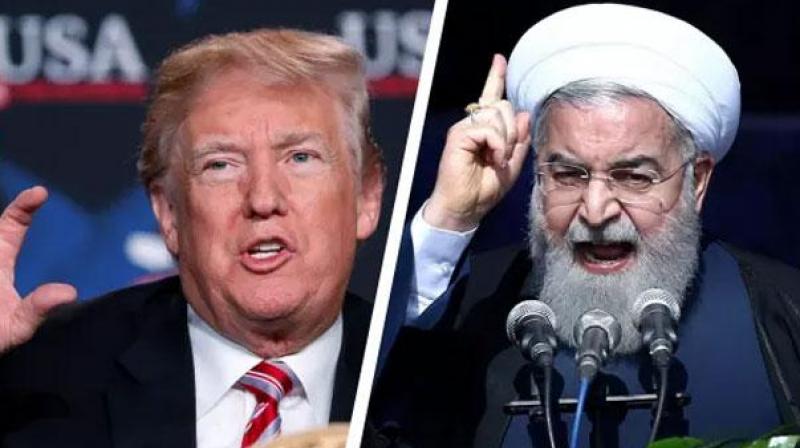 Donald Trump And Hassan Rouhani Donald Trump And Hassan Rouhani