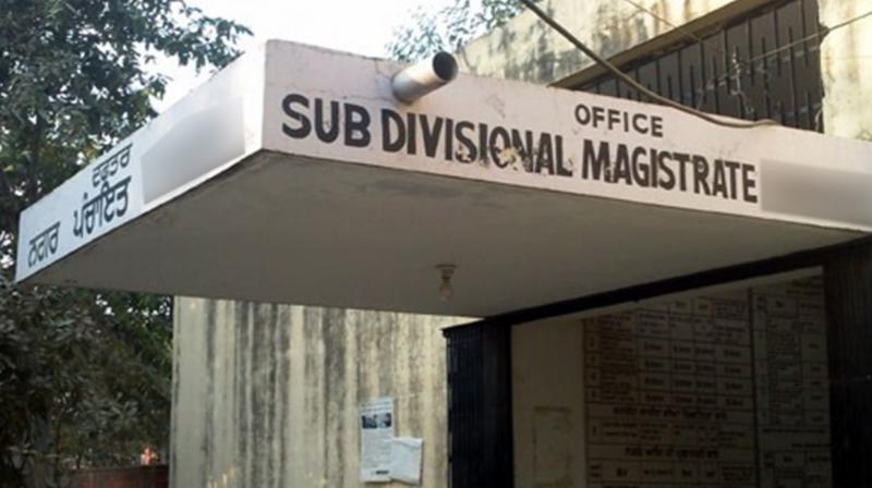 Sub Divisional Magistrate