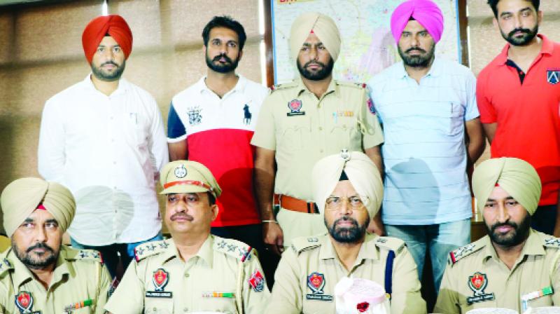 SPD Swaran Singh Khanna giving information about case SPD Swaran Singh Khanna giving information about case
