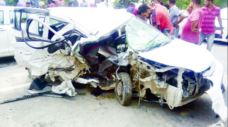Car Damage During Accident Car Damage During Accident
