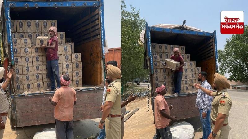 Police seize truck in Mohali, recover more than 500 boxes of liquor Police seize truck in Mohali, recover more than 500 boxes of liquor