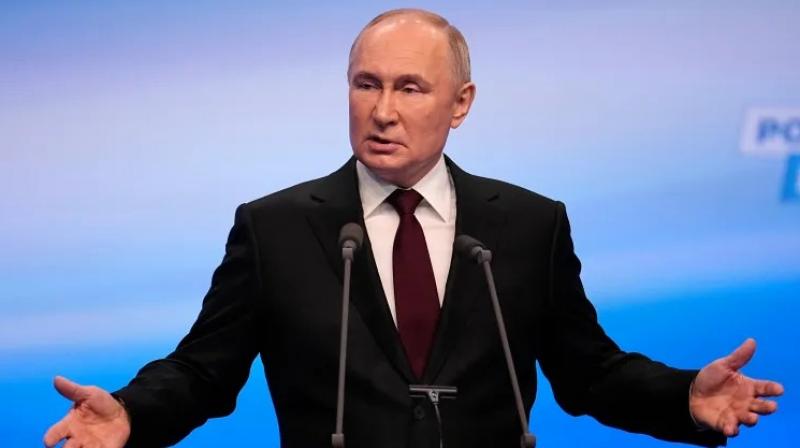 Putin leading in Presidential Election with 88 % of vote