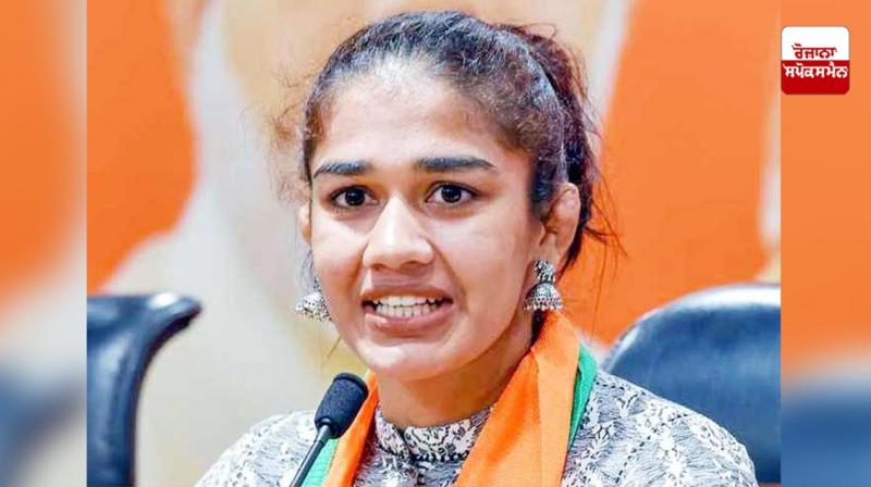 Controversial statement of Babita Fogat on Jahangirpuri incident Controversial statement of Babita Fogat on Jahangirpuri incident