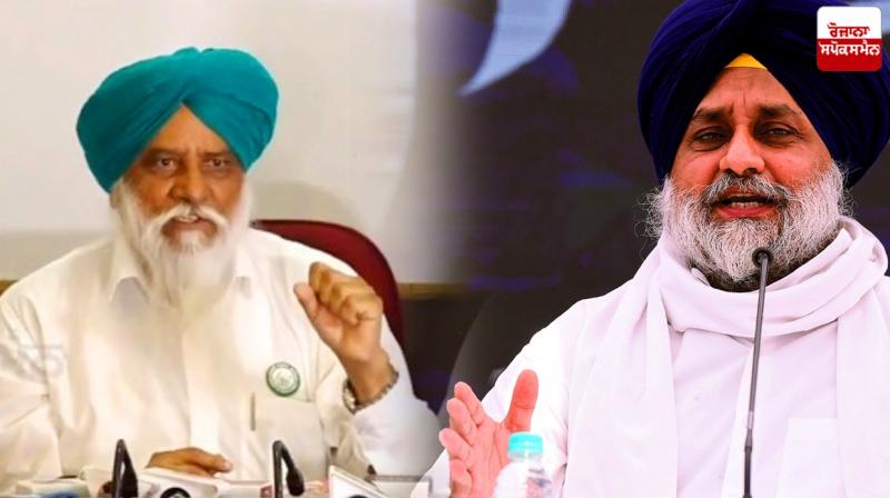 Balbir Singh Rajewal and Sukhbir Singh Badal Balbir Singh Rajewal and Sukhbir Singh Badal