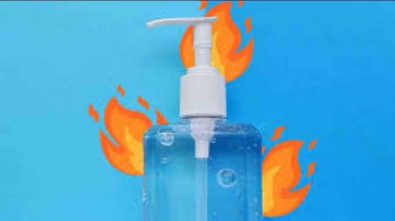 Sanitizer bottle Sanitizer bottle