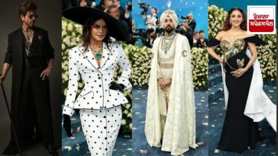 Indians at Met Gala 2025: Indian stars shine at Met Gala, from Kiara to Shah Rukh, everyone stole the show