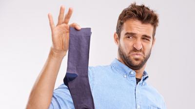 How to get rid of odor from socks?