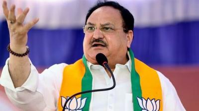 JP Nadda file photo.