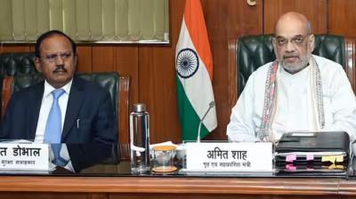 Amit Shah and Ajit Dobhal