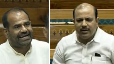 Ramesh Bidhuri and Danish Ali