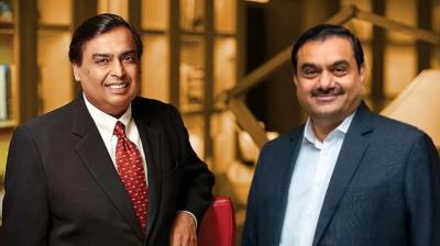 Mukesh Ambani and Gutam Adani.