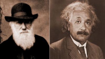 Darwin and Einstein 
