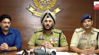 IGP Ropar Range Gurpreet Singh Bhullar along with SSP SAS Nagar Dr. Sandeep Garg