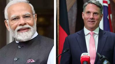 World Cup 2023 final: Prime Minister Modi, Australia's Deputy Prime Minister Markle