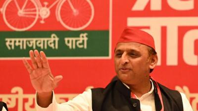 Samajwadi party chief Akhilesh Yadav