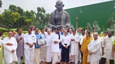 Opposing parties leaders