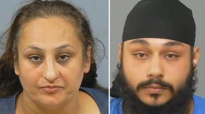 Convicted Kalwant Kaur and her son Jung Singh Lankanpal