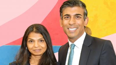 Akshata Murthy and Rishi Sunak