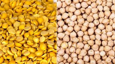 Tur dal and Kabuli Chana