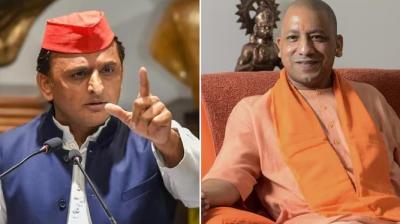 Akhilesh Yadav and Yogi Adityanath