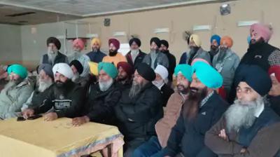 Leaders of Sikh organizations of Bilaspur