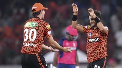 Sunrisers Hyderabad beat Rajasthan Royals by 44 runs