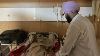 Partap Singh Bawja met Jagjit Singh Dallewal