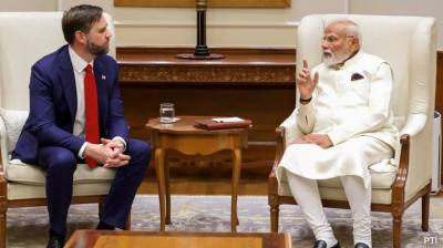 PM ਮੋਦੀ ਨੇ ਅਮਰੀਕੀ VC ਵੈਨਸ ਨਾਲ ਕੀਤੀ ਗੱਲਬਾਤ