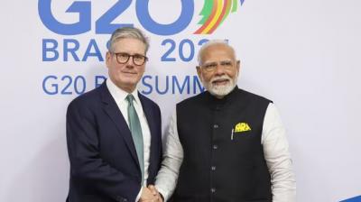 ਕੀਰ ਸਟਾਰਮਰ ਅਤੇ ਨਰਿੰਦਰ ਮੋਦੀ