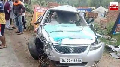 ਦਰਦਨਾਕ ਸੜਕ ਹਾਦਸਾ ਦੀਆਂ ਤਸਵੀਰਾਂ