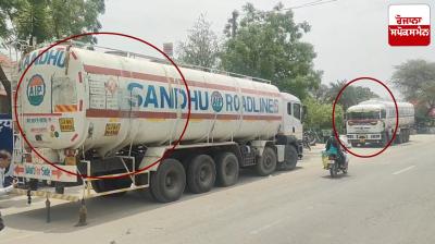 Major operation by Bathinda Police and Excise Department, 80000 liters of ethanol seized News in Punjabi 