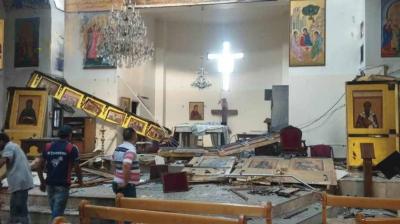 Suicide attack in Damascus cathedral kills at least 15 people