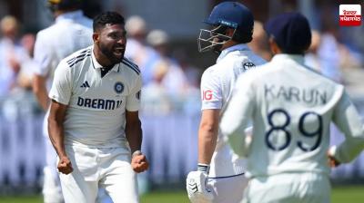 Mohammed Siraj was Warned and Fined after Dismissing Duckett Latest News in Punjabi