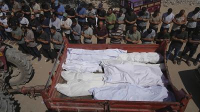93 Palestinians, including several families, killed in Israeli attacks in Gaza