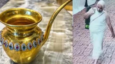 ਚੋਰ ਜੈਨ ਪੁਜਾਰੀ ਦੇ ਭੇਸ ਵਿਚ ਆਇਆ ਅਤੇ ਕੀਮਤੀ ਸਾਮਾਨ ਲੈ ਕੇ ਫਰਾਰ ਹੋ ਗਿਆ