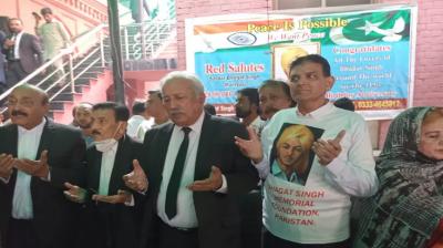 ਲਾਹੌਰ ਹਾਈ ਕੋਰਟ 'ਚ ਭਗਤ ਸਿੰਘ ਦਾ 118ਵਾਂ ਜਨਮ ਦਿਨ ਮਨਾਇਆ ਗਿਆ