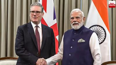 PM Modi meets British Prime Minister Keir Starmer in Mumbai Latest News in Punjabi 