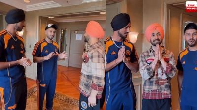 Diljit Dosanjh had Fun with Arshdeep and Jitesh Latest News in Punjabi  Diljit Dosanjh had Fun with Arshdeep and Jitesh Latest News in Punjabi