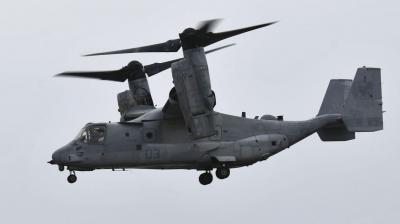 US Military Aircraft Osprey Crashes in Japan (File Image)