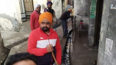 Sarpanch Harkanwaljit Singh Bittu 