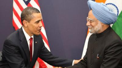 Obama AND Manmohan singh