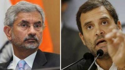 S jaishankar-rahul Gandhi