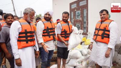 Punjab government and people united to fight floods