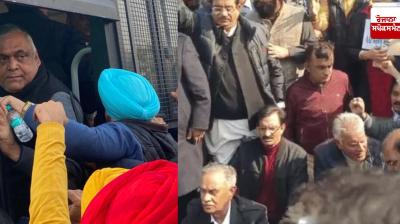 Police arrest BJP leaders who were going to surround Chief Minister Bhagwant Mann's house