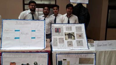 Students with Invention 