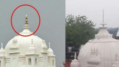 Golden Kalash khaniyadhana Mandir