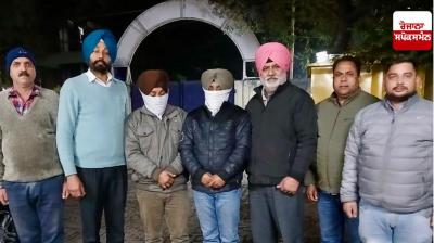 ਵਿਜੀਲੈਂਸ ਵਲੋਂ ਕਾਬੂ ਕੀਤਾ ਗਿਆ ਮੁਲਜ਼ਮ 