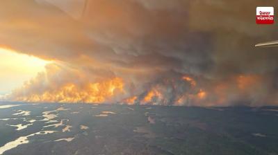 Manitoba Canada Fire News in punjabi 